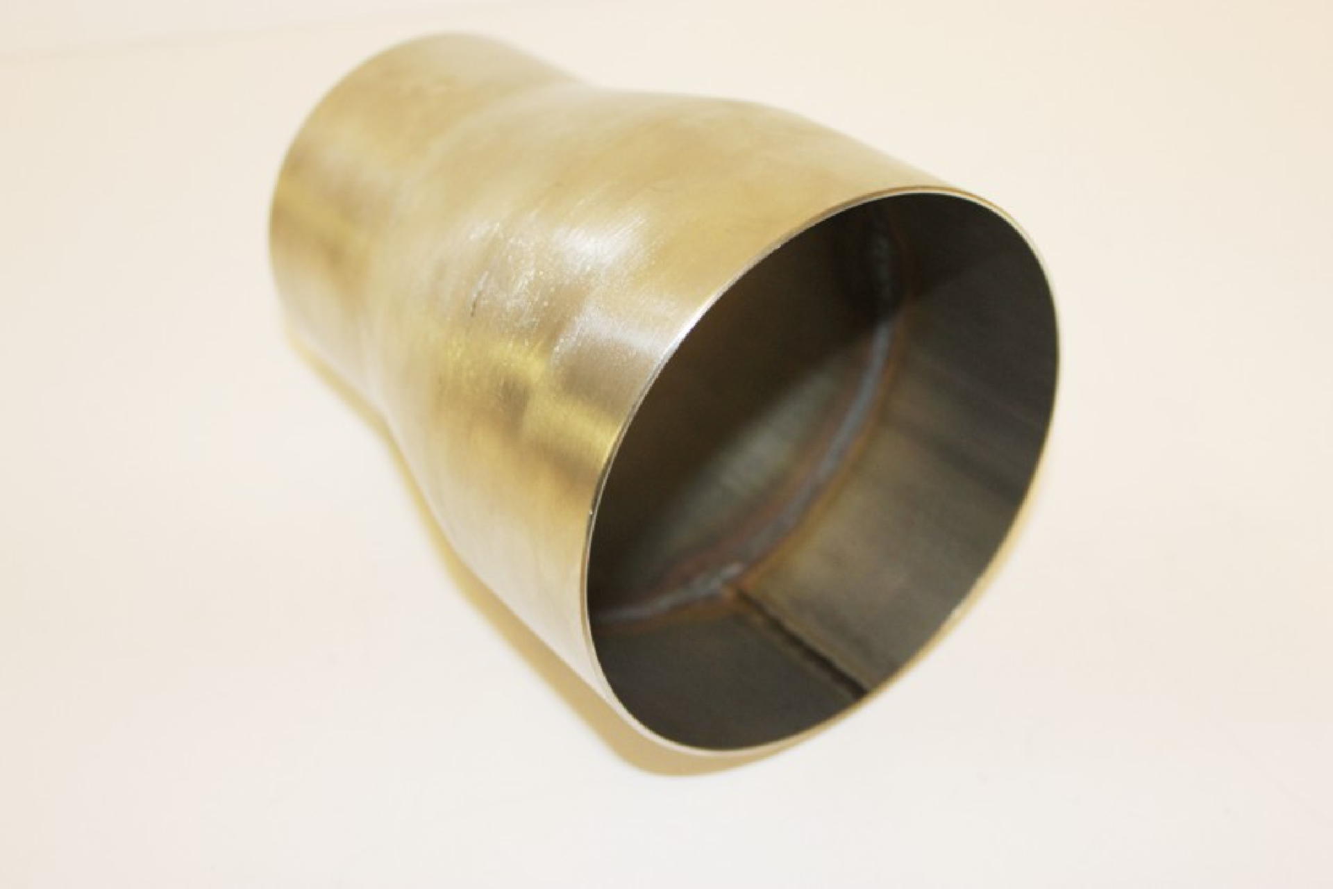 4.5" To 3.5" Stainless Steel Reducer Exhaust Pipe – Flue / Woodburner / Truck Adapter – Universal Joiner
