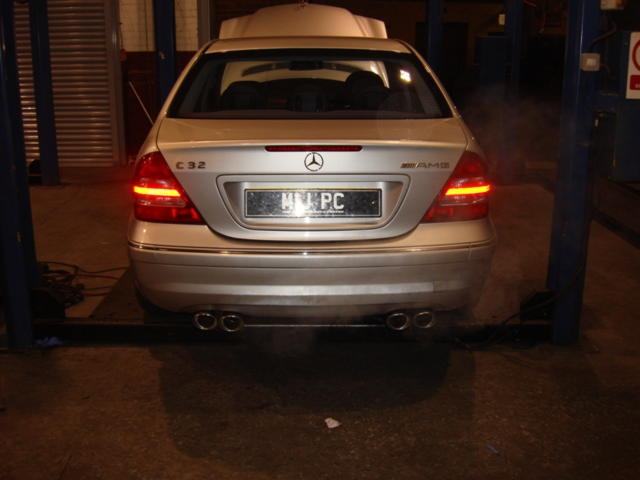 Custom Built For Mercedes C32 Amg Stainless Cat Back Exhaust Dual Exit Ebay