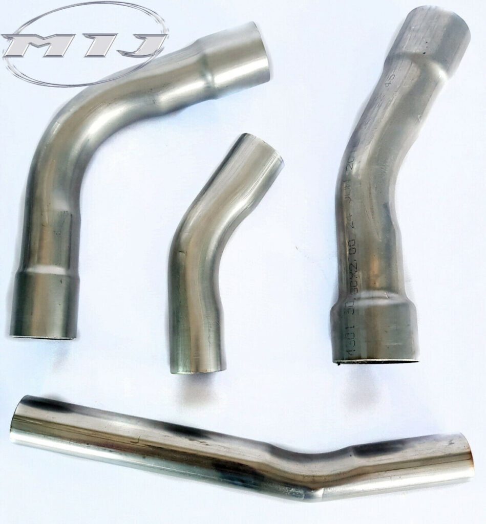 Machine Bent Stainless Steel Exhaust Bends MIJ Exhaust Systems